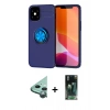 MARSİLYAN™- iPhone 12 Mini Kılıf Yankı Form Prime - Şeffaf 360 Full Body Arka Koruyucu + Raze Metal Kamera Lens - YL