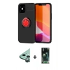 MARSİLYAN™- iPhone 12 Mini Kılıf Yankı Form Prime - Şeffaf 360 Full Body Arka Koruyucu + Raze Metal Kamera Lens - YL