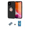 MARSİLYAN™- iPhone 12 Mini Kılıf Yankı Form Prime - Şeffaf Royal Nano Ekran Koruyucu + Shine Kamera Lens Koruma Cam - SABE