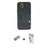 MARSİLYAN™- iPhone 12 Pro Kılıf Doruk Asil Koleksiyonu - Şeffaf Uv Polymer Nano Ekran Koruyucu + Shine Kamera Lens Koruma Cam - SABE