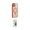 MARSİLYAN™- iPhone 12 Pro Kılıf Doruk Minimal - Siyah 6D Mat Seramik Hayalet Nano Ekran Koruyucu