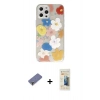 MARSİLYAN™- iPhone 12 Pro Kılıf Eksen Asil Prime - Siyah 6D Mat Seramik Hayalet Nano Ekran Koruyucu + Metal Kamera Lens Koruma Cam - GD