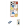 MARSİLYAN™- iPhone 12 Pro Kılıf Eksen Asil Prime - Siyah 6D Mat Seramik Hayalet Nano Ekran Koruyucu + Shine Kamera Lens Koruma Cam - PE