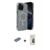 MARSİLYAN™- iPhone 12 Pro Kılıf Eksen Çizgi - Siyah 6D Mat Seramik Hayalet Nano Ekran Koruyucu + Sarı Renkli Kamera Lens Koruma Cam