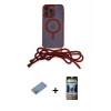 MARSİLYAN™- iPhone 12 Pro Kılıf Eksen Özel Seri - Siyah 34D Hayalet Izgaralı Cam + Shine Kamera Lens Koruma Cam - GS