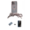 MARSİLYAN™- iPhone 12 Pro Kılıf Eksen Özel Seri - Siyah 3D Antistatik Hayalet Cam Ekran Koruyucu + Shine Kamera Lens Koruma Cam - SH