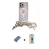 MARSİLYAN™- iPhone 12 Pro Kılıf Eksen Özel Seri - Siyah Polymer Nano Ekran Koruyucu + Metal Kamera Lens Koruma Cam - AKYL