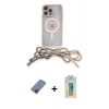 MARSİLYAN™- iPhone 12 Pro Kılıf Eksen Özel Seri - Siyah Polymer Nano Ekran Koruyucu + Metal Kamera Lens Koruma Cam - MI