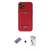 MARSİLYAN™- iPhone 12 Pro Kılıf Kozmos Minimal Prime - Şeffaf Uv Polymer Nano Ekran Koruyucu + Metal Kamera Lens Koruma Cam - GD