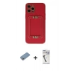 MARSİLYAN™- iPhone 12 Pro Kılıf Kozmos Minimal Prime - Şeffaf Uv Polymer Nano Ekran Koruyucu + Shine Kamera Lens Koruma Cam - GS