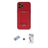 MARSİLYAN™- iPhone 12 Pro Kılıf Kozmos Minimal Prime - Şeffaf Uv Polymer Nano Ekran Koruyucu + Shine Kamera Lens Koruma Cam - MI