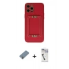 MARSİLYAN™- iPhone 12 Pro Kılıf Kozmos Minimal Prime - Şeffaf Uv Polymer Nano Ekran Koruyucu + Metal Kamera Lens Koruma Cam - GS