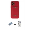 MARSİLYAN™- iPhone 12 Pro Kılıf Kozmos Minimal Prime - Şeffaf Uv Polymer Nano Ekran Koruyucu + Shine Kamera Lens Koruma Cam - PE