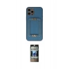 MARSİLYAN™- iPhone 12 Pro Kılıf Kozmos Minimal Prime - Siyah 34D Hayalet Izgaralı Cam