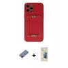MARSİLYAN™- iPhone 12 Pro Kılıf Kozmos Minimal Prime - Siyah 6D Mat Seramik Hayalet Nano Ekran Koruyucu + Metal Kamera Lens Koruma Cam - KI