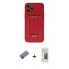 MARSİLYAN™- iPhone 12 Pro Kılıf Kozmos Minimal Prime - Siyah 6D Mat Seramik Hayalet Nano Ekran Koruyucu + Shine Kamera Lens Koruma Cam - SH