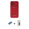 MARSİLYAN™- iPhone 12 Pro Kılıf Kozmos Minimal Prime - Siyah 6D Mat Seramik Hayalet Nano Ekran Koruyucu + Shine Kamera Lens Koruma Cam - GD