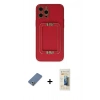 MARSİLYAN™- iPhone 12 Pro Kılıf Kozmos Minimal Prime - Siyah 6D Mat Seramik Hayalet Nano Ekran Koruyucu + Metal Kamera Lens Koruma Cam - AKYL