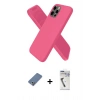 MARSİLYAN™- iPhone 12 Pro Kılıf Kozmos Yansıma Özel Seri - Şeffaf Uv Polymer Nano Ekran Koruyucu + Açık Yeşil Metal Kamera Lens Koruma Cam