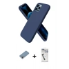 MARSİLYAN™- iPhone 12 Pro Kılıf Kozmos Yansıma Özel Seri - Şeffaf Uv Polymer Nano Ekran Koruyucu + Shine Kamera Lens Koruma Cam - GI