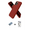 MARSİLYAN™- iPhone 12 Pro Kılıf Kozmos Yansıma Özel Seri - Şeffaf Uv Polymer Nano Ekran Koruyucu + Shine Kamera Lens Koruma Cam - GI