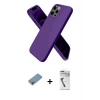 MARSİLYAN™- iPhone 12 Pro Kılıf Kozmos Yansıma Özel Seri - Şeffaf Uv Polymer Nano Ekran Koruyucu + Shine Kamera Lens Koruma Cam - GI
