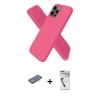 MARSİLYAN™- iPhone 12 Pro Kılıf Kozmos Yansıma Özel Seri - Şeffaf Uv Polymer Nano Ekran Koruyucu + Renkli Kamera Lens Koruma Cam - MI