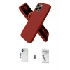 MARSİLYAN™- iPhone 12 Pro Kılıf Kozmos Yansıma Özel Seri - Şeffaf Uv Polymer Nano Ekran Koruyucu + Shine Kamera Lens - MI