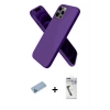 MARSİLYAN™- iPhone 12 Pro Kılıf Kozmos Yansıma Özel Seri - Şeffaf Uv Polymer Nano Ekran Koruyucu + Shine Kamera Lens Koruma Cam - MI