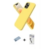 MARSİLYAN™- iPhone 12 Pro Kılıf Kozmos Yansıma Özel Seri - Şeffaf Uv Polymer Nano Ekran Koruyucu + Shine Kamera Lens Koruma Cam - MI