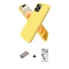 MARSİLYAN™- iPhone 12 Pro Kılıf Kozmos Yansıma Özel Seri - Şeffaf Uv Polymer Nano Ekran Koruyucu + Shine Kamera Lens Koruma Cam - SABE