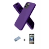 MARSİLYAN™- iPhone 12 Pro Kılıf Kozmos Yansıma Özel Seri - Siyah 34D Hayalet Izgaralı Cam + Shine Kamera Lens Koruma Cam - MI
