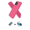 MARSİLYAN™- iPhone 12 Pro Kılıf Kozmos Yansıma Özel Seri - Siyah 3D Antistatik Cam Ekran Koruyucu + Metal Kamera Lens Koruma Cam - AKYL