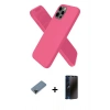 MARSİLYAN™- iPhone 12 Pro Kılıf Kozmos Yansıma Özel Seri - Siyah 3D Antistatik Hayalet Cam Ekran Koruyucu + Shine Kamera Lens Koruma Cam - SH