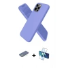 MARSİLYAN™- iPhone 12 Pro Kılıf Kozmos Yansıma Özel Seri - Siyah 3D Antistatik Seramik Nano Ekran Koruyucu + Renkli Kamera Lens Koruma Cam - YL