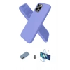 MARSİLYAN™- iPhone 12 Pro Kılıf Kozmos Yansıma Özel Seri - Siyah 3D Antistatik Seramik Nano Ekran Koruyucu + Shine Kamera Lens Koruma Cam - GS