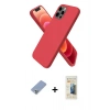 MARSİLYAN™- iPhone 12 Pro Kılıf Kozmos Yansıma Özel Seri - Siyah 6D Mat Seramik Hayalet Nano Ekran Koruyucu + Metal Kamera Lens Koruma Cam - KUYL
