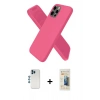 MARSİLYAN™- iPhone 12 Pro Kılıf Kozmos Yansıma Özel Seri - Siyah 6D Mat Seramik Hayalet Nano Ekran Koruyucu + Shine Kamera Lens - MI