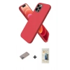 MARSİLYAN™- iPhone 12 Pro Kılıf Kozmos Yansıma Özel Seri - Siyah 6D Mat Seramik Hayalet Nano Ekran Koruyucu + Sierra Blue Shine Kamera Lens Koruma Cam