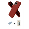 MARSİLYAN™- iPhone 12 Pro Kılıf Kozmos Yansıma Özel Seri - Siyah 6D Mat Seramik Hayalet Nano Ekran Koruyucu + Shine Kamera Lens Koruma Cam - MI
