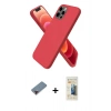 MARSİLYAN™- iPhone 12 Pro Kılıf Kozmos Yansıma Özel Seri - Siyah 6D Mat Seramik Hayalet Nano Ekran Koruyucu + Metal Kamera Lens Koruma Cam - KI