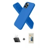 MARSİLYAN™- iPhone 12 Pro Kılıf Kozmos Yansıma Özel Seri - Siyah 6D Mat Seramik Hayalet Nano Ekran Koruyucu + Kamera Lens Koruma Cam - SF