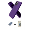 MARSİLYAN™- iPhone 12 Pro Kılıf Kozmos Yansıma Özel Seri - Siyah 6D Mat Seramik Hayalet Nano Ekran Koruyucu + Metal Kamera Lens Koruma Cam - AKYL