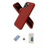 MARSİLYAN™- iPhone 12 Pro Kılıf Kozmos Yansıma Özel Seri - Siyah 6D Mat Seramik Hayalet Nano Ekran Koruyucu + Metal Kamera Lens Koruma Cam - KUYL