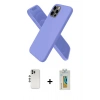 MARSİLYAN™- iPhone 12 Pro Kılıf Kozmos Yansıma Özel Seri - Siyah Polymer Nano Ekran Koruyucu + Shine Kamera Lens - GS