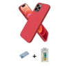 MARSİLYAN™- iPhone 12 Pro Kılıf Kozmos Yansıma Özel Seri - Siyah Polymer Nano Ekran Koruyucu + Shine Kamera Lens Koruma Cam - MI