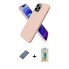 MARSİLYAN™- iPhone 12 Pro Kılıf Kozmos Yansıma Özel Seri - Siyah Polymer Nano Ekran Koruyucu + Metal Kamera Lens Koruma Cam - AKYL