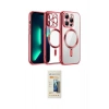 MARSİLYAN™- iPhone 12 Pro Kılıf Nova Işık Özel Seri - Siyah 6D Mat Seramik Hayalet Nano Ekran Koruyucu