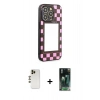 MARSİLYAN™- iPhone 12 Pro Kılıf Odak Klasik Serisi - Şeffaf 360 Full Body Arka Koruyucu + Shine Kamera Lens - GD