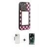 MARSİLYAN™- iPhone 12 Pro Kılıf Odak Klasik Serisi - Şeffaf 360 Full Body Arka Koruyucu + Shine Kamera Lens - GS